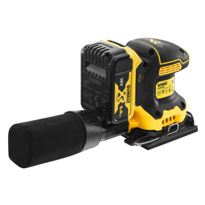Вібраційна шліфмашина акумуляторна DeWALT DCW200P2