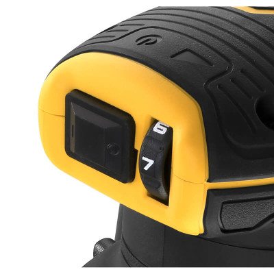 Ексцентрикова шліфмашина акумуляторна DeWALT DCW210N без АКБ