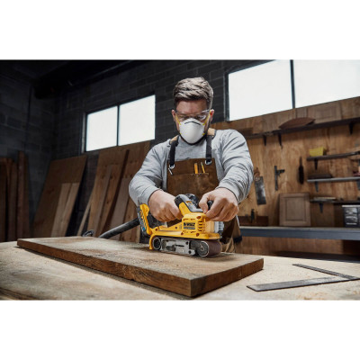 Стрічкова шліфмашина акумуляторна DeWALT DCW220N без АКБ
