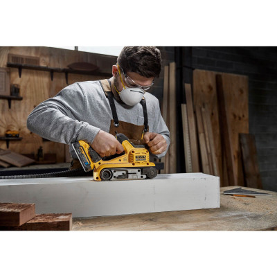 Стрічкова шліфмашина акумуляторна DeWALT DCW220N без АКБ