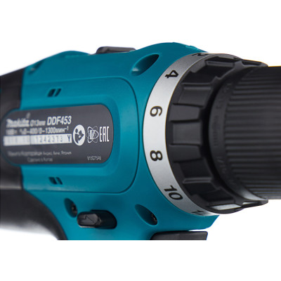 Дрель-шуруповёрт аккумуляторная Makita DDF453RFE