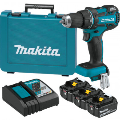 Аккумуляторная дрель-шуруповёрт Makita DDF480RF3J