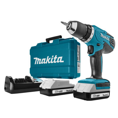 Аккумуляторная дрель-шуруповёрт Makita DF457DWE