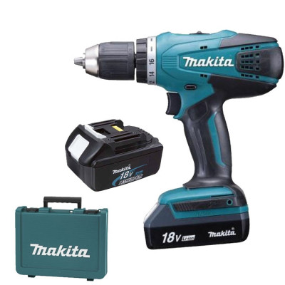 Аккумуляторная дрель-шуруповёрт Makita DF457DWE