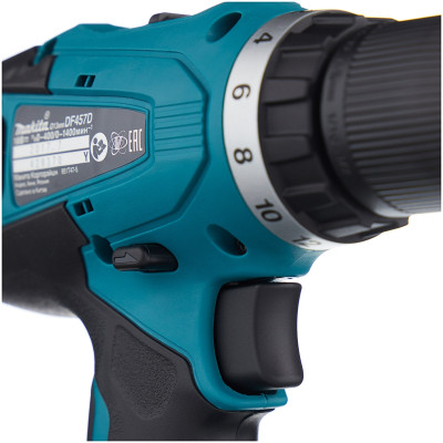 Аккумуляторная дрель-шуруповёрт Makita DF457DWE