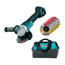Аккумуляторная угловая шлифмашина Makita 
