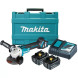Кутова шліфмашина акумуляторна Makita DGA511RTE