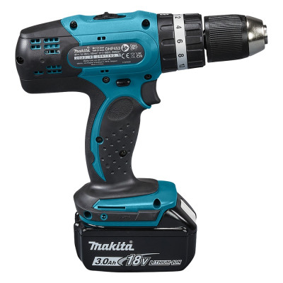 Дриль-шуруповерт ударний акумуляторний Makita DHP453RFX8