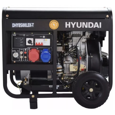 Генератор дизельний HYUNDAI DHY 8500LEK-Т