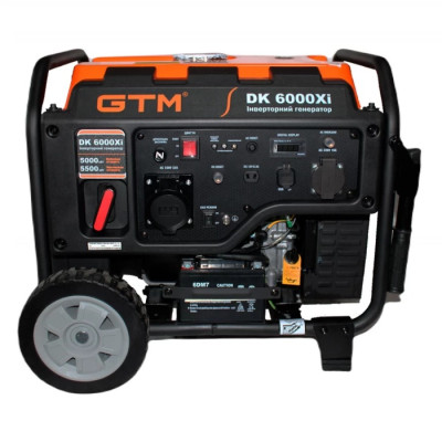 Генератор інверторний бензиновий GTM DK6000Xi