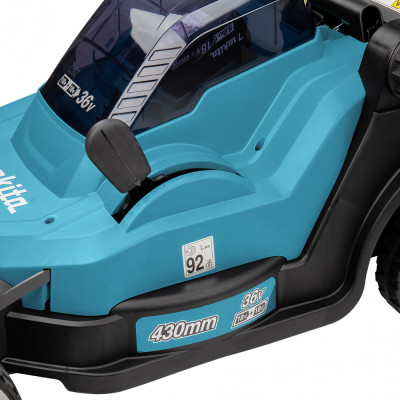 Газонокосилка аккумуляторная Makita DLM432CT2