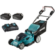 Газонокосарка акумуляторна самохідна Makita DLM481CT2