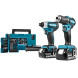 Набор аккумуляторного инструмента Makita DLX2220JX2 LXT