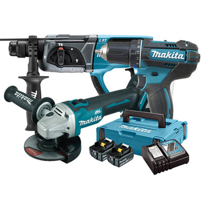 Набір акумуляторних інструментів Makita DLXMUA202