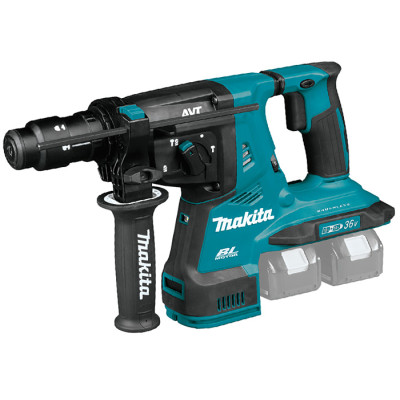 Акумуляторний перфоратор Makita DLXMUA281 (DHR281Z + BL1830Bx4 + DC18RD + DGA504Z + кейс Makpac 4)