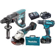 Набір інструментів Makita DLXMUA504