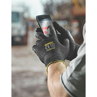 Перчатки универсальные с чуствительностью к сенсорному эрану DeWALT 3/C 9/L DPG800L