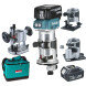 Фрезер аккумуляторный многофункциональный Makita DRT50RTEX3