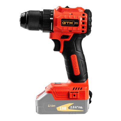 Дрель-шуруповерт аккумуляторная GTM DS18/50BL_BARE TOOL без АКБ