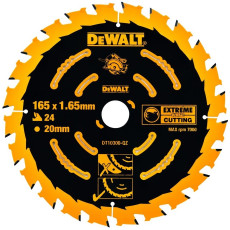 Диск пильний по дереву DeWALT EXTREME 165х20х24 DT10300