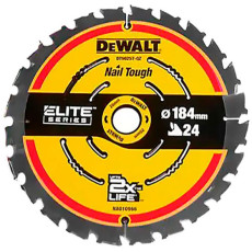 Диск пильний по дереву DeWALT Elite Extreme 184х16х24 DT10401