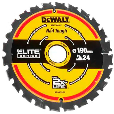 Диски пильні по дереву 10 шт DeWALT Elite Extreme 190х30х24 DT10402_10