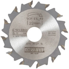 Диск пильний по дереву DeWALT 102х22х12 DT1306