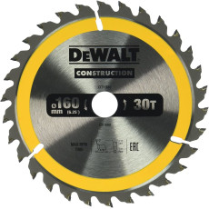 Диск пильний по дереву DeWALT СONSTRUCTION 160х20х30 DT1932
