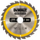 Диск пильний по дереву DeWALT CONSTRUCTION 190х30х24 DT1944