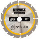 Диск пильний по дереву DeWALT СONSTRUCTION 165х20х16 DT1948