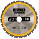 Диск пильний по дереву DeWALT CONSTRUCTION 216х30х24 DT1952