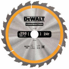 Диск пильний по дереву DeWALT СONSTRUCTION 250х30х24 DT1956