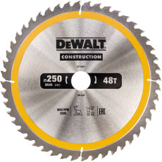 Диск пильний по дереву DeWALT CONSTRUCTION 250х30х48 DT1957