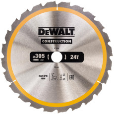 Диск пильний по дереву DeWALT CONSTRUCTION 305х30х24 DT1958