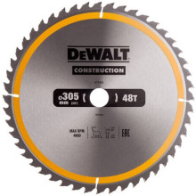 Диск пильний по дереву DeWALT СONSTRUCTION 305х30х48 DT1959