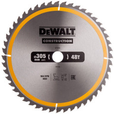 Диск пильний по дереву DeWALT СONSTRUCTION 305х30х48 DT1959