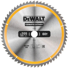 Диск пильний по дереву DeWALT СONSTRUCTION 305х30х60 DT1960