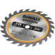 Диск пильний по дереву DeWALT CONSTRUCTION 115х9.5х24 DT20420