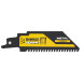 Полотно по металлу для сабельной пилы DeWALT Extreme Carbide 102 мм 8 TPI DT20437