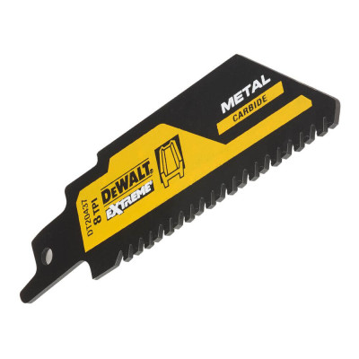 Полотно по металлу для сабельной пилы DeWALT Extreme Carbide 102 мм 8 TPI DT20437