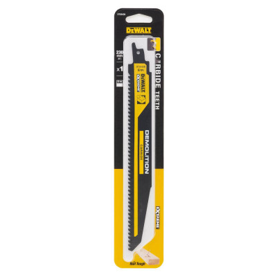 Полотно для дерева для сабельной пилы DeWALT Extreme Carbide 230 мм 6 TPI DT20439