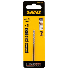 Свердло по металу DeWALT Extreme Black & Gold HSS-G 3.2х36х65 мм DT20515