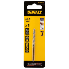 Свердло по металу DeWALT Extreme Black & Gold HSS-G 3.5х39х70 мм DT20516