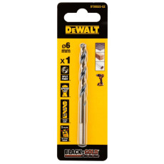 Свердло по металу DeWALT Extreme Black & Gold HSS-G 6.5х63х101 мм DT20523