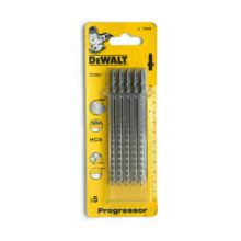 Полотна по дереву для лобзика 5 шт DeWALT HCS 116х91х2-3 мм T 234 X DT2057