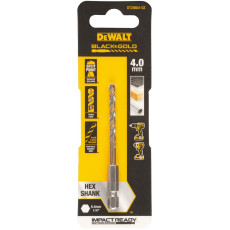 Свердло по металу DeWALT Extreme Impact Black & Gold HSS-G 4х45х80 мм DT20604