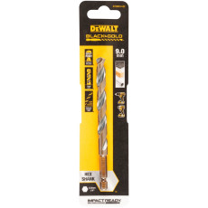 Свердло по металу DeWALT Extreme Impact Black & Gold HSS-G 9х89х126.75 мм DT20614