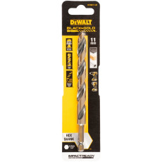 Свердло по металу DeWALT Extreme Impact Black & Gold HSS-G 11х107х144.9 мм DT20617