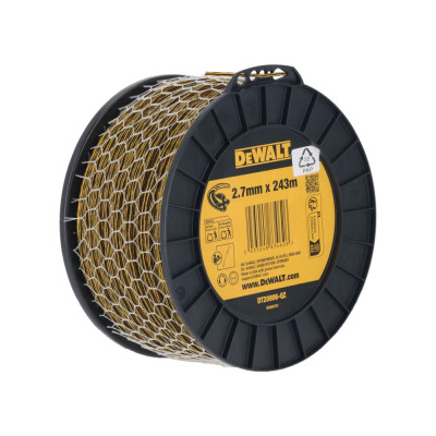Косильна жилка DeWALT 2.7 мм 210 м DT20906