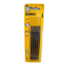 Полотна по дереву для лобзика 5 шт DeWALT HCS 152х116х4 мм T 344 D DT2169